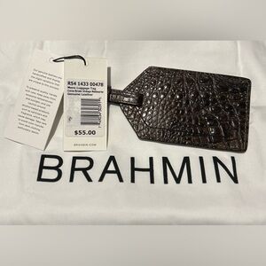 Brahmin Luggage Tag